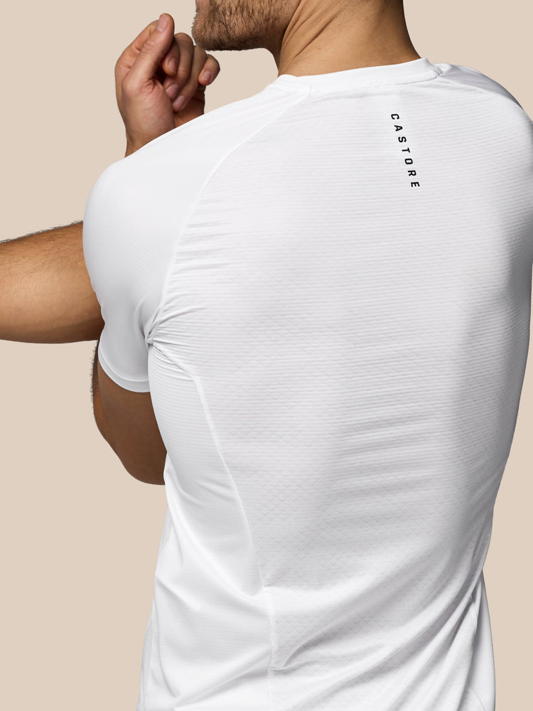 Men's Apex Tennis Short Sleeve T-Shirt - White