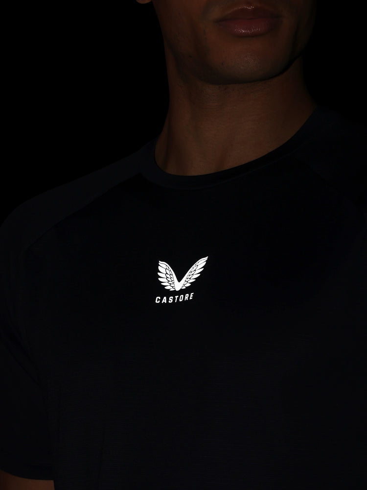 Men's Apex Tennis Short Sleeve T-Shirt - Navy