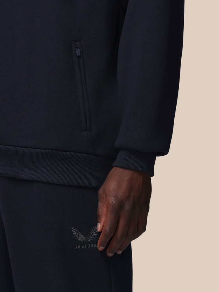 Men's Adapt Cotton Fleece Long Sleeve Sweatshirt - Navy