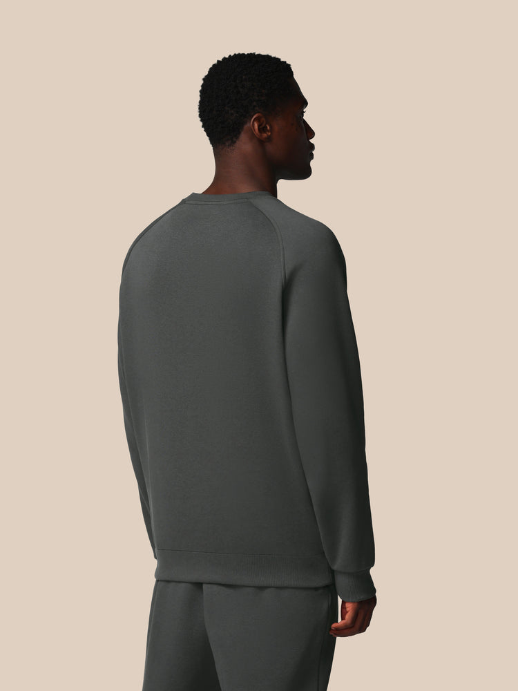 Men's Adapt Cotton Fleece Long Sleeve Sweatshirt - Gunmetal