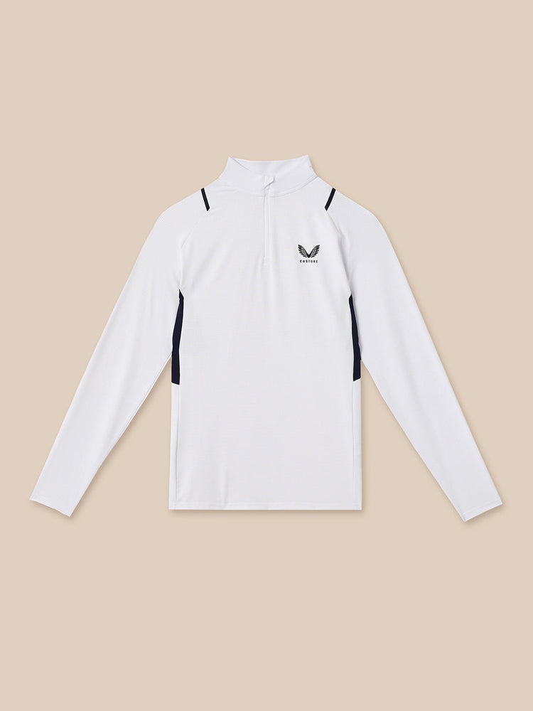Men's Apex Training 1/4 Zip Top - White