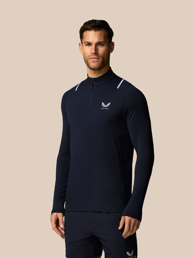 Men's Apex Training 1/4 Zip Top - Navy