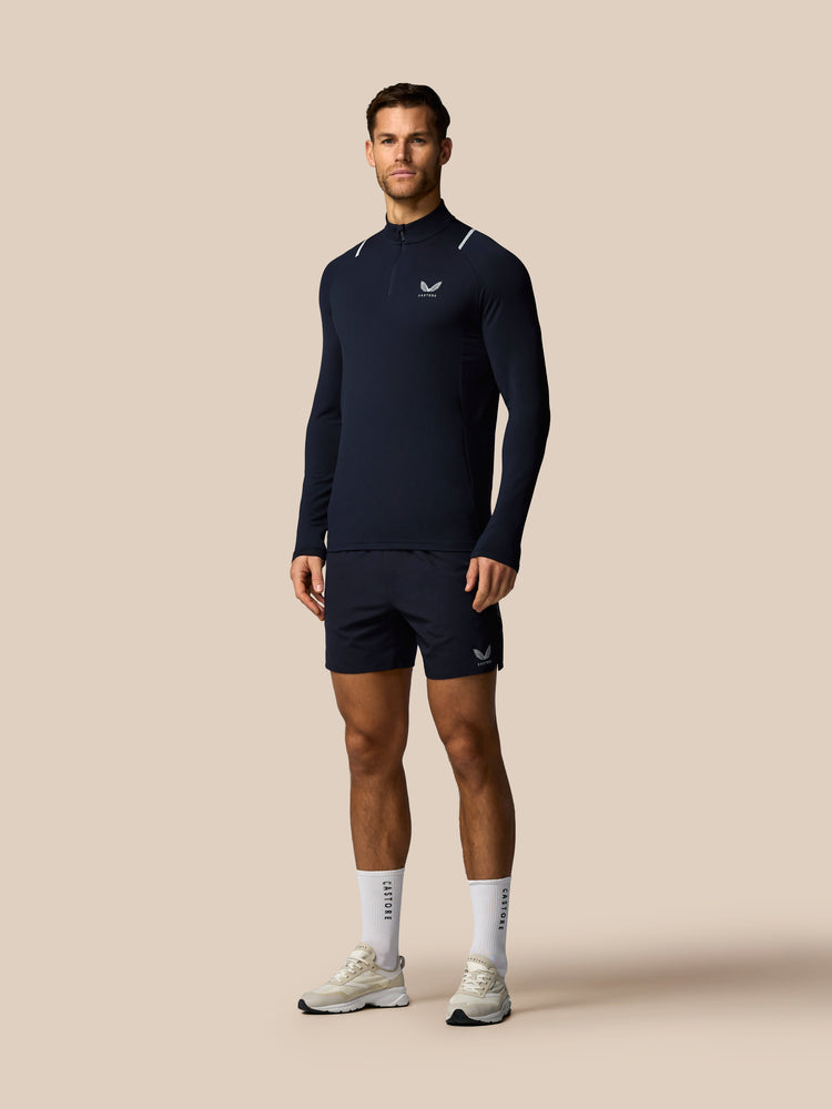 Men's Apex Training 1/4 Zip Top - Navy