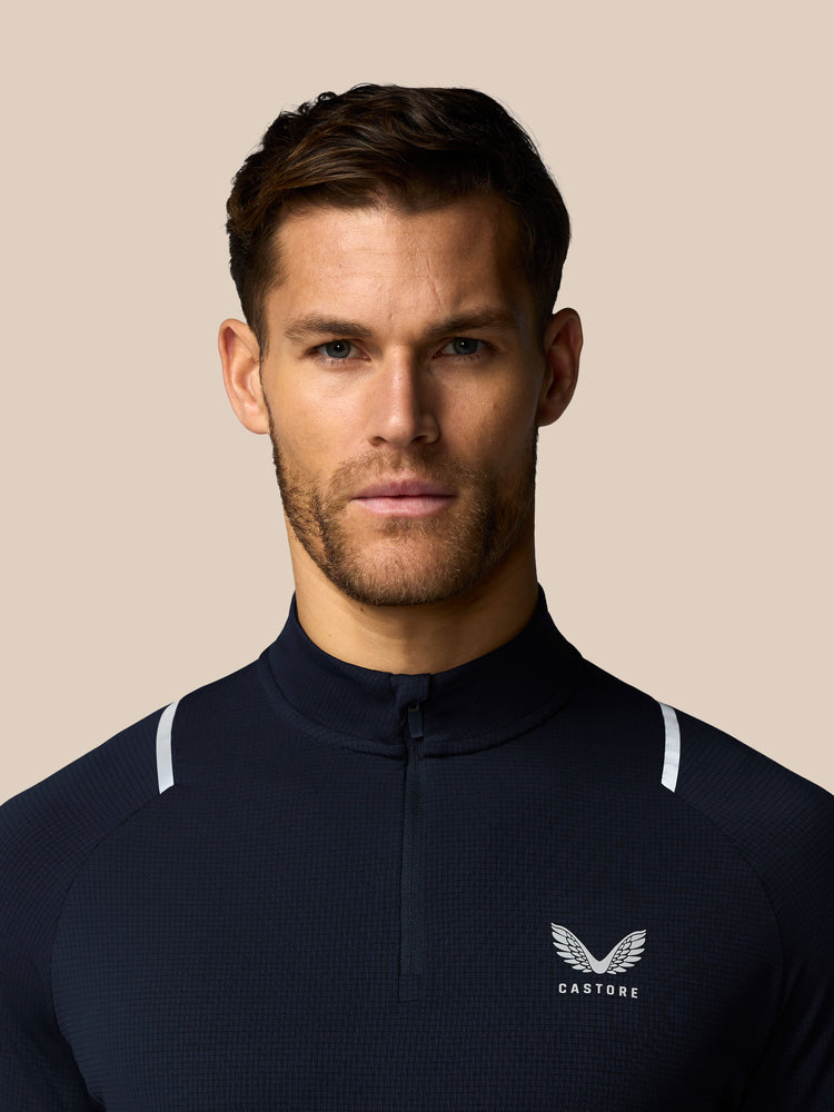 Men's Apex Training 1/4 Zip Top - Navy