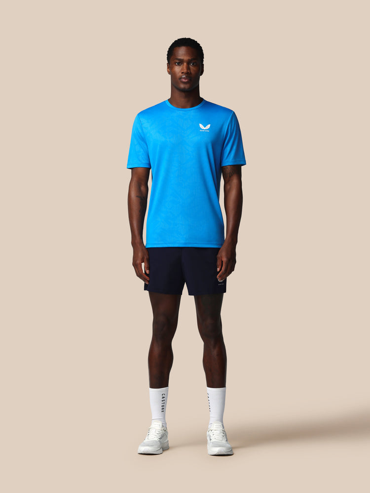 Men's Adapt All-Over Print Short Sleeve T-Shirt - Blue