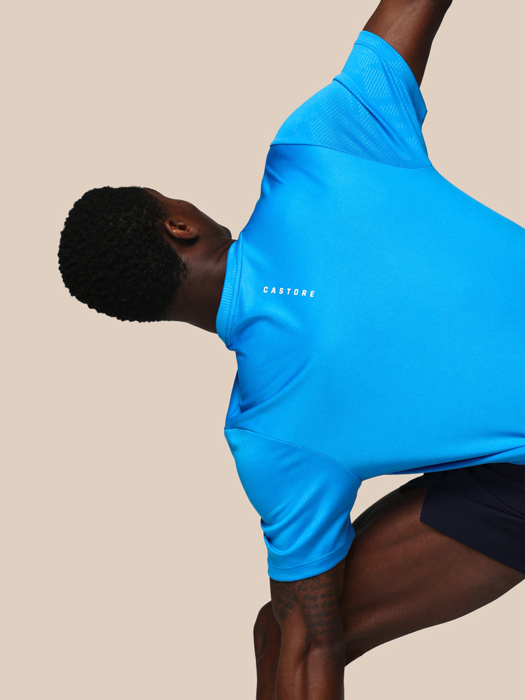 Men's Adapt All-Over Print Short Sleeve T-Shirt - Blue
