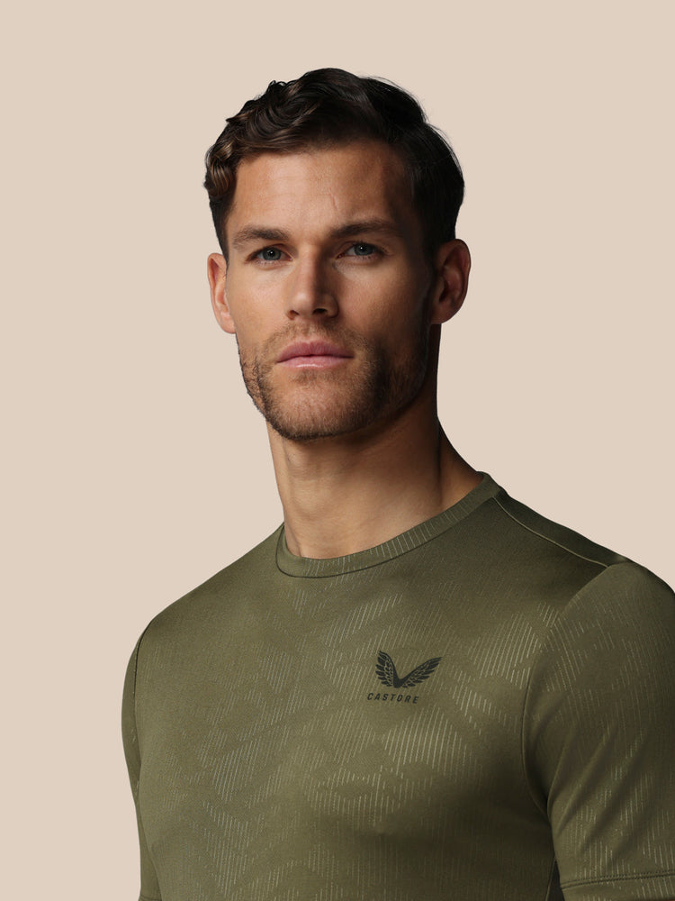 Men's Adapt All-Over Print Short Sleeve T-Shirt - Ivy Green
