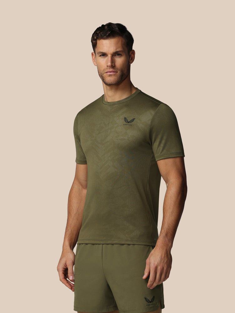 Men's Adapt All-Over Print Short Sleeve T-Shirt - Ivy Green