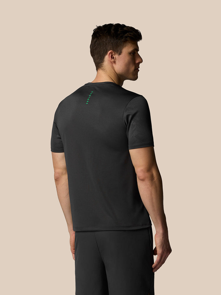 Men's Adapt All-Over Print Short Sleeve T Shirt - Gunmetal