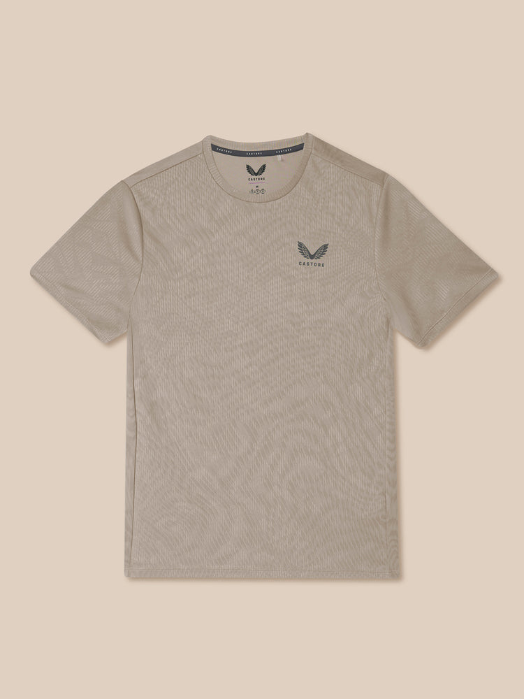 Men's Adapt Short Sleeve All-Over Print T-Shirt - Taupe