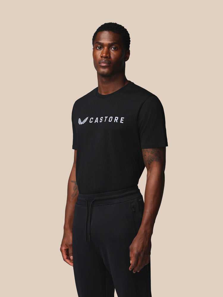 Men's Adapt Short Sleeve Graphic T-Shirt - Castore Black