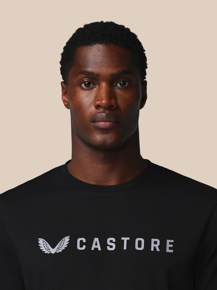 Men's Adapt Short Sleeve Graphic T-Shirt - Castore Black