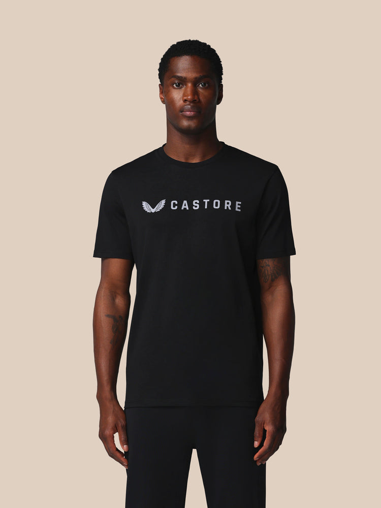 Men's Adapt Short Sleeve Graphic T-Shirt - Castore Black