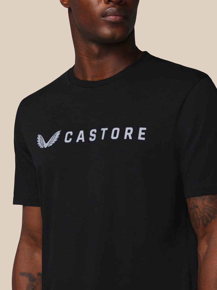 Men's Adapt Short Sleeve Graphic T-Shirt - Castore Black