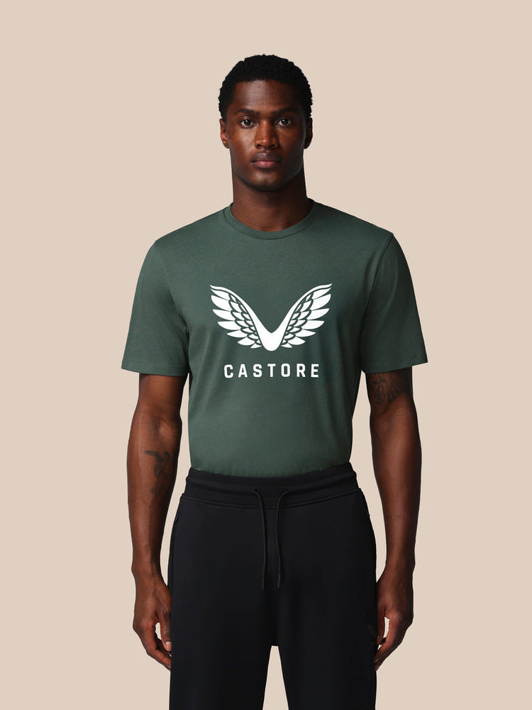 Men's Adapt Short Sleeve Graphic T-Shirt - Dark Green