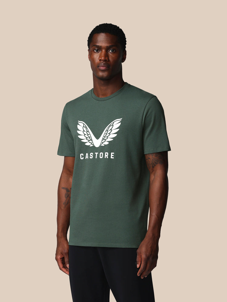 Men's Adapt Short Sleeve Graphic T-Shirt - Dark Green