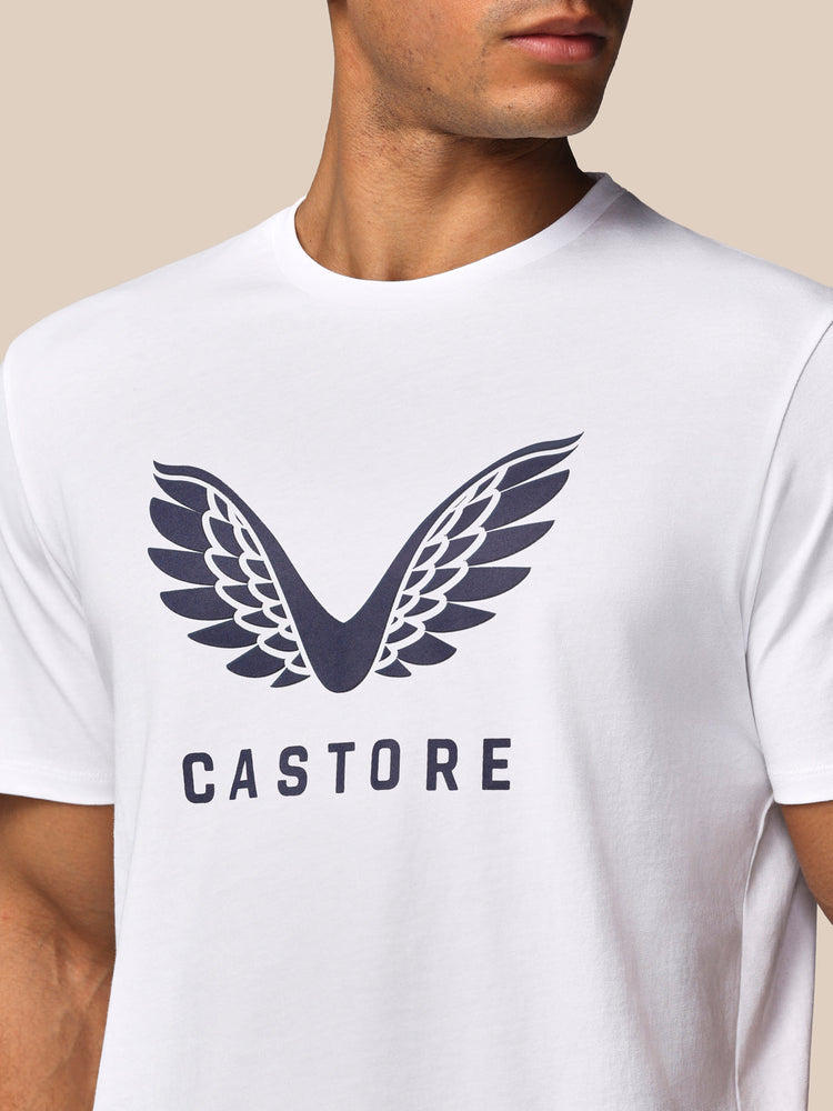 Men's Adapt Short Sleeve Graphic T-Shirt - White