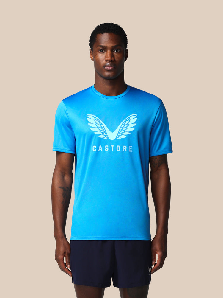 Men's Adapt Short Sleeve Graphic T-Shirt - Ibiza Blue