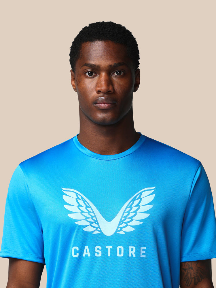 Men's Adapt Short Sleeve Graphic T-Shirt - Ibiza Blue