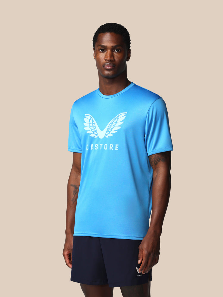 Men's Adapt Short Sleeve Graphic T-Shirt - Ibiza Blue