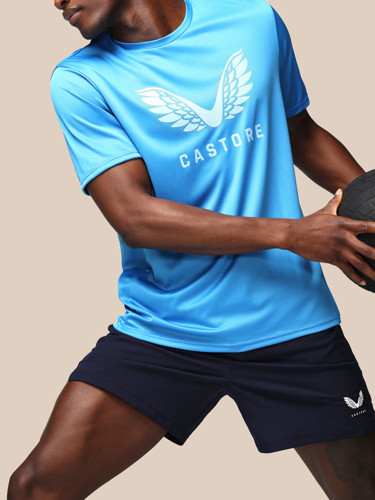 Men's Adapt Short Sleeve Graphic T-Shirt - Ibiza Blue