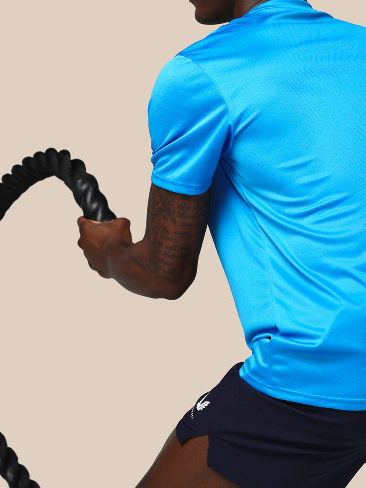 Men's Adapt Short Sleeve Graphic T-Shirt - Ibiza Blue