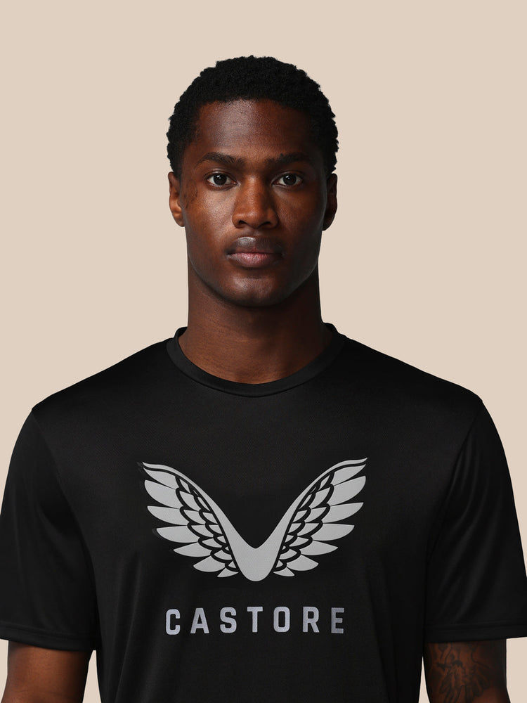 Men's Adapt Short Sleeve Graphic T-Shirt - Black