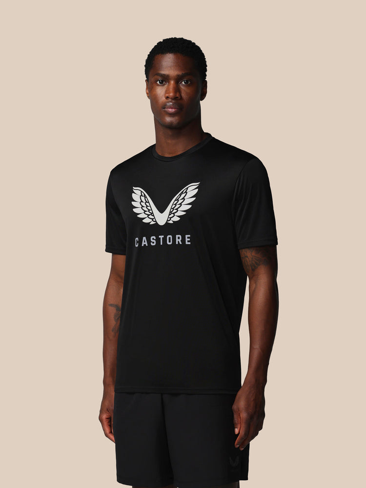 Men's Adapt Short Sleeve Graphic T-Shirt - Black