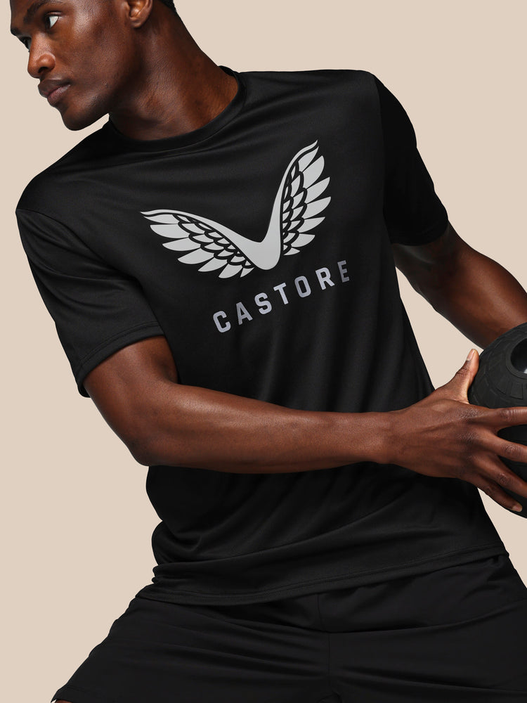 Men's Adapt Short Sleeve Graphic T-Shirt - Black