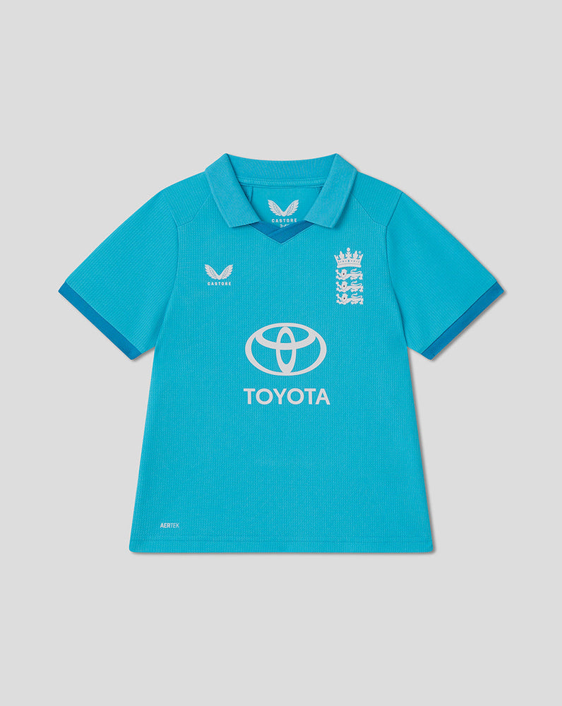 England Cricket Infant 26/27 ODI Replica Short Sleeve Shirt