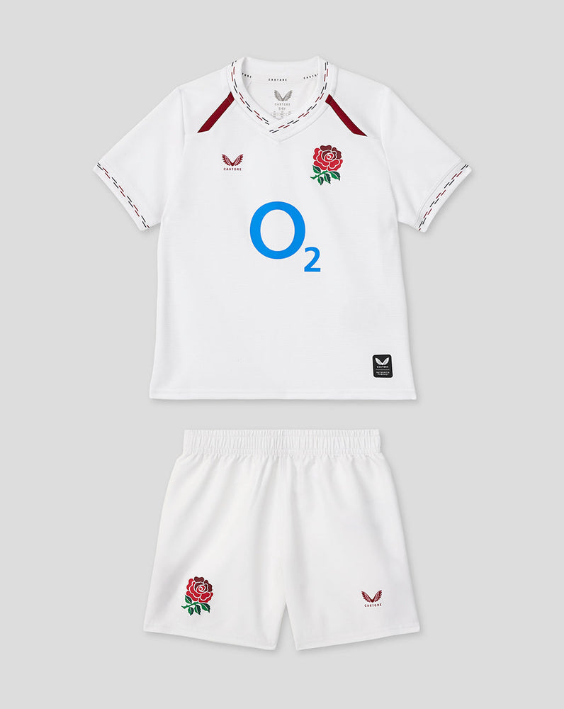 England Rugby 26/27 Infant Home Kit - White
