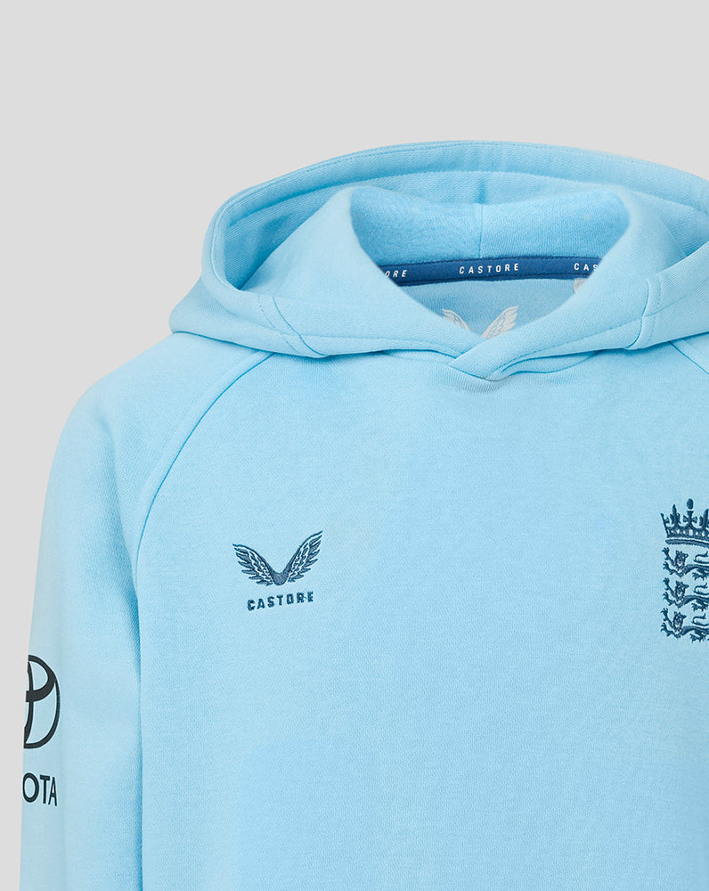 England Cricket Junior 26/27 Off Pitch Hoodie