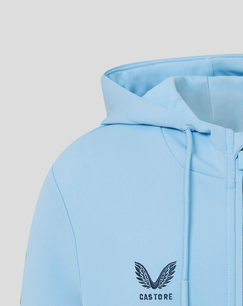 England Cricket Junior 26/27 Off Pitch Full Zip Hoodie