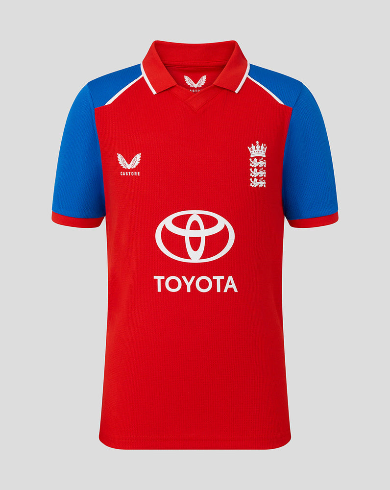 England Cricket Junior 26/27 T20 Replica Short Sleeve T-Shirt