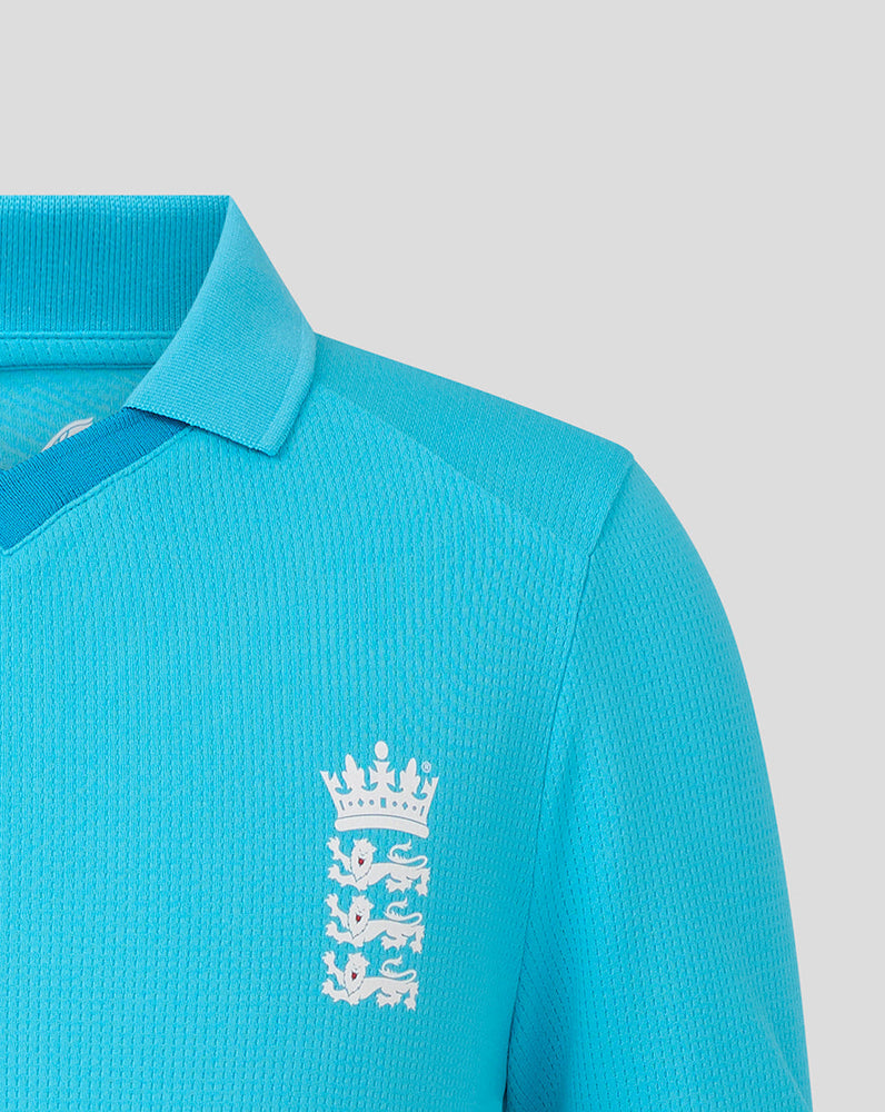 England Cricket Junior 26/27 ODI Replica Short Sleeve Shirt