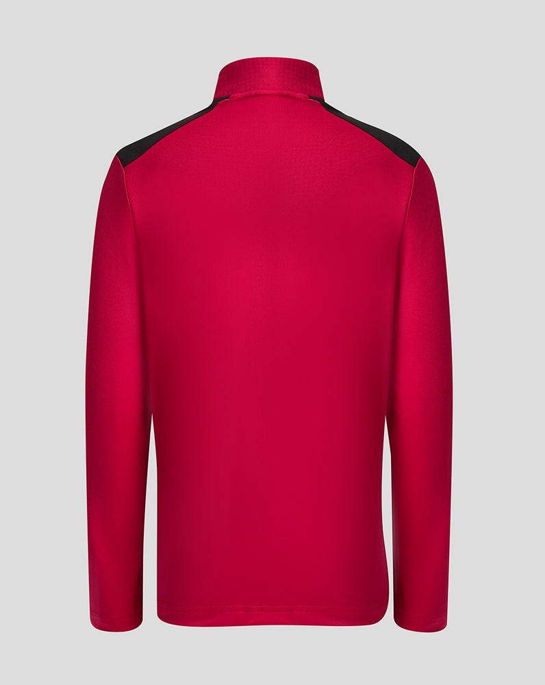 England Rugby 26/27 Juniors Training Midlayer Top - Red