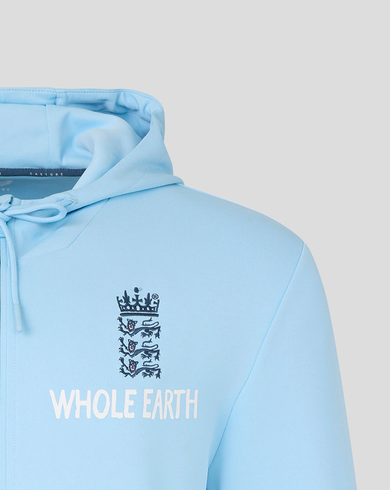 England Cricket Men's 26/27 Off Pitch Full Zip Hoodie