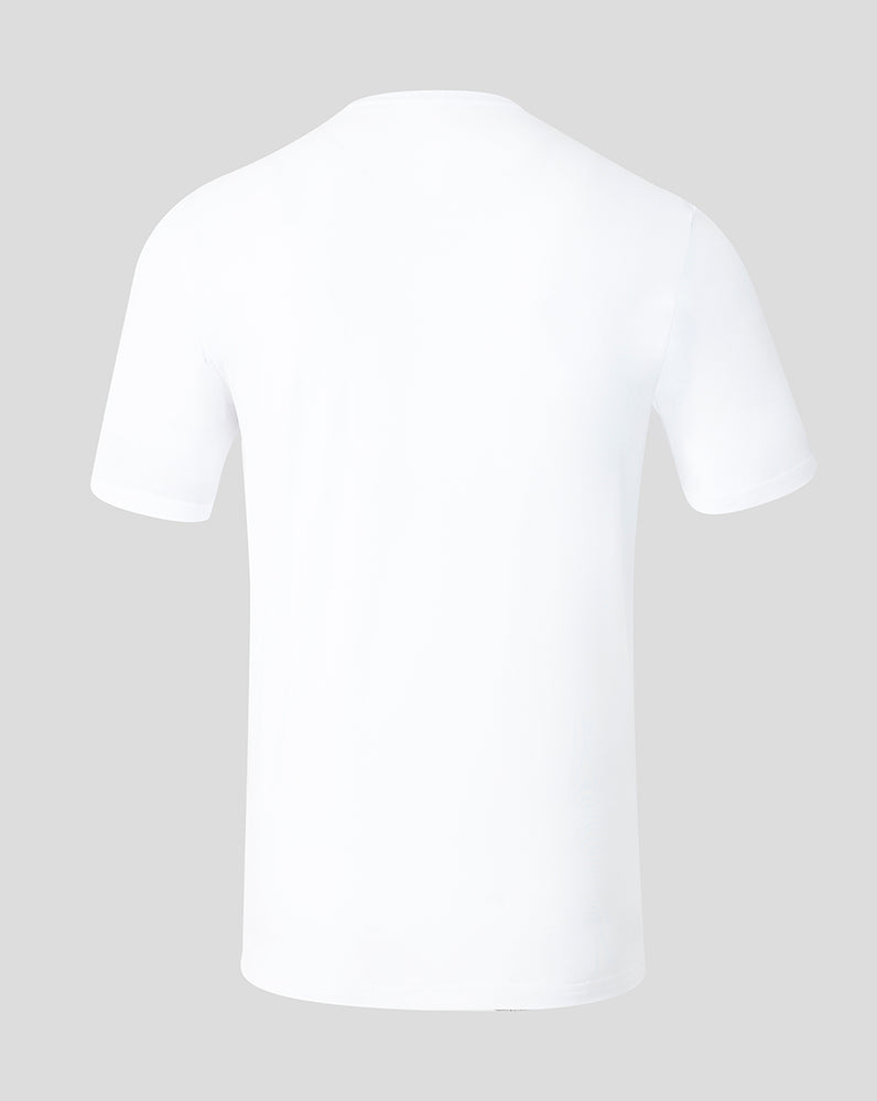 England Rugby 26/27 Men's Travel T-Shirt - White