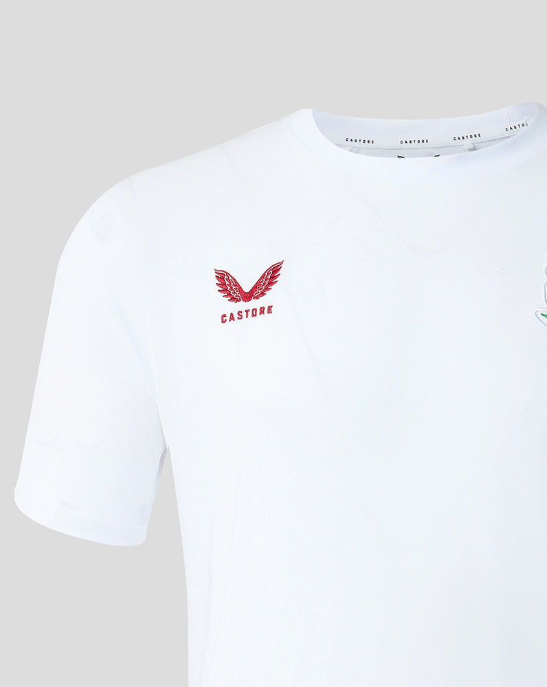England Rugby 26/27 Men's Travel T-Shirt - White
