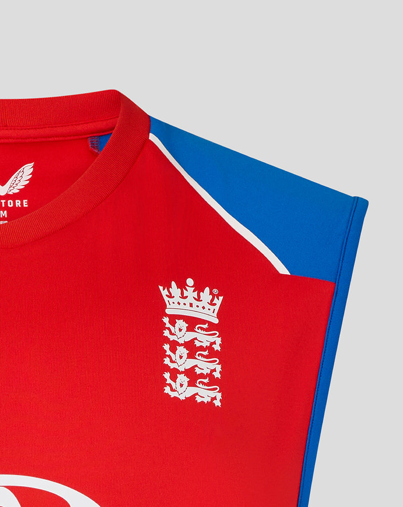 England Cricket Men's 26/27 T20 Sleeveless Vest