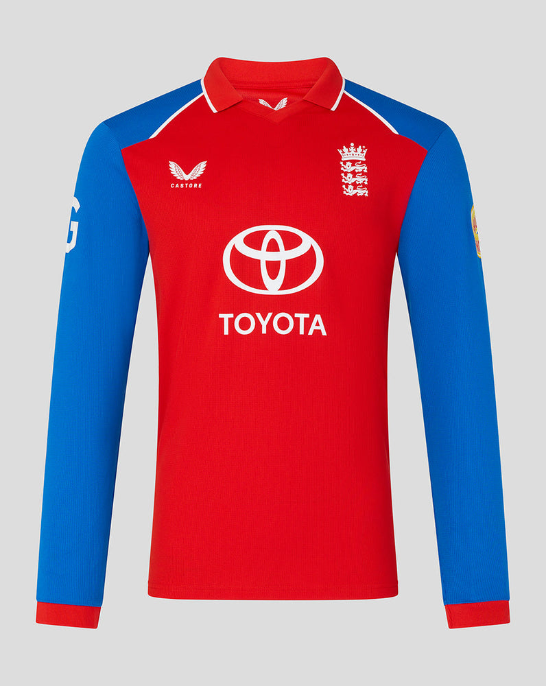 England Cricket Men's 26/27 T20 Replica Long Sleeve Shirt
