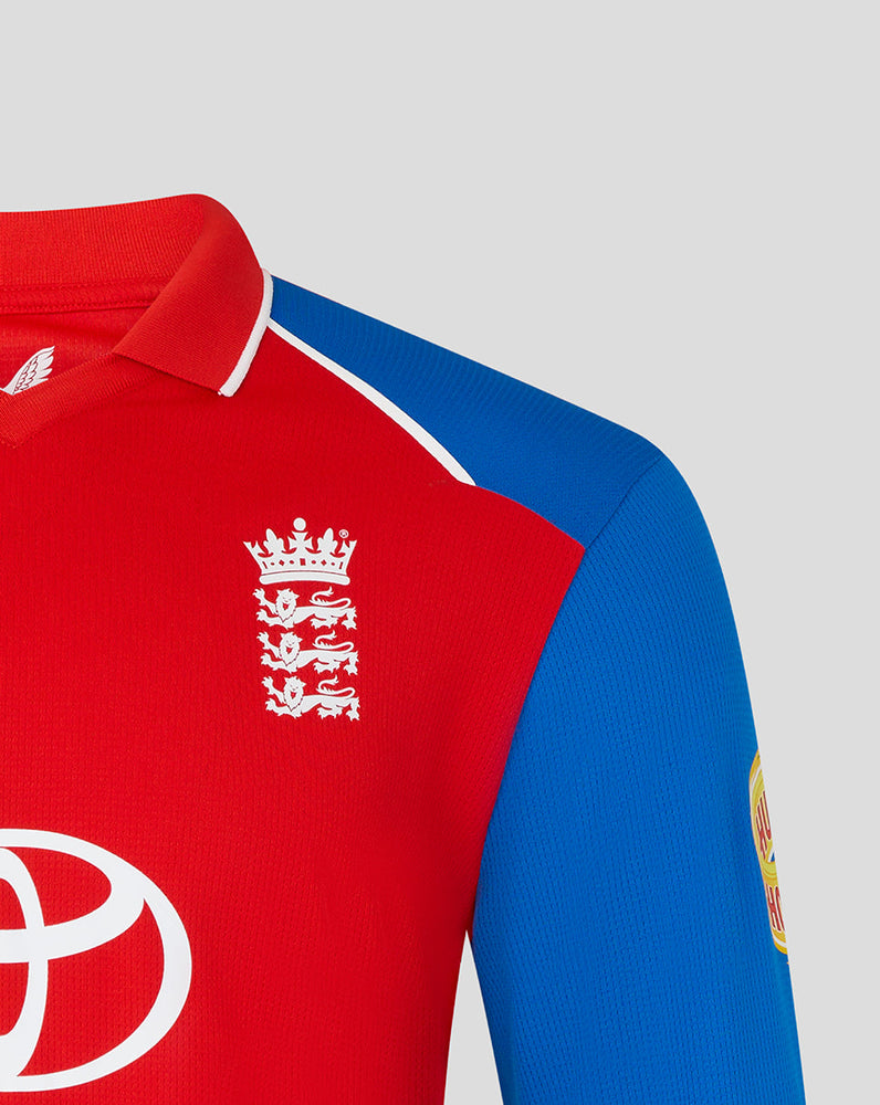 England Cricket Men's 26/27 T20 Replica Long Sleeve Shirt