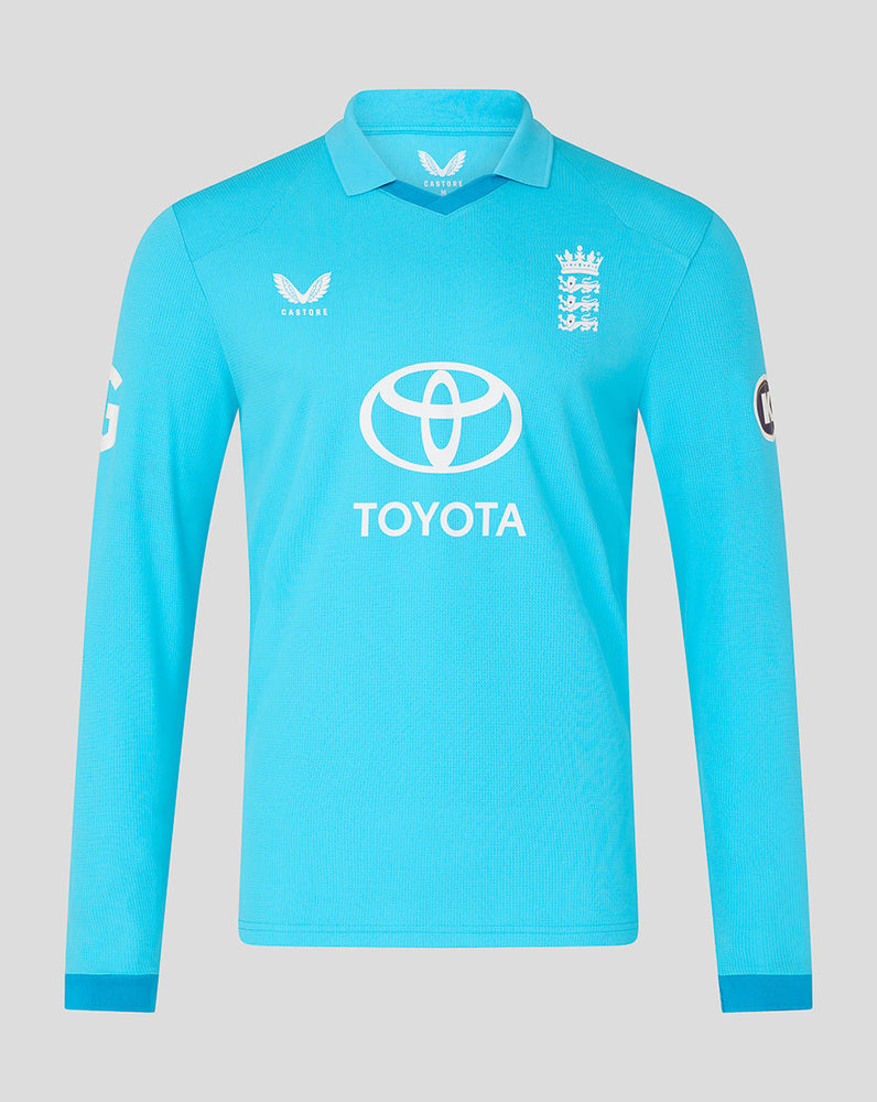 England Cricket Men's 26/27 ODI Replica Long Sleeve Shirt