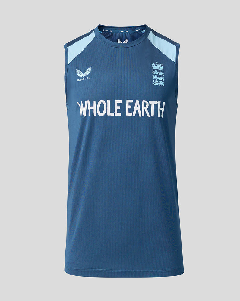 England Cricket Men's 26/27 Training Sleeveless T-Shirt