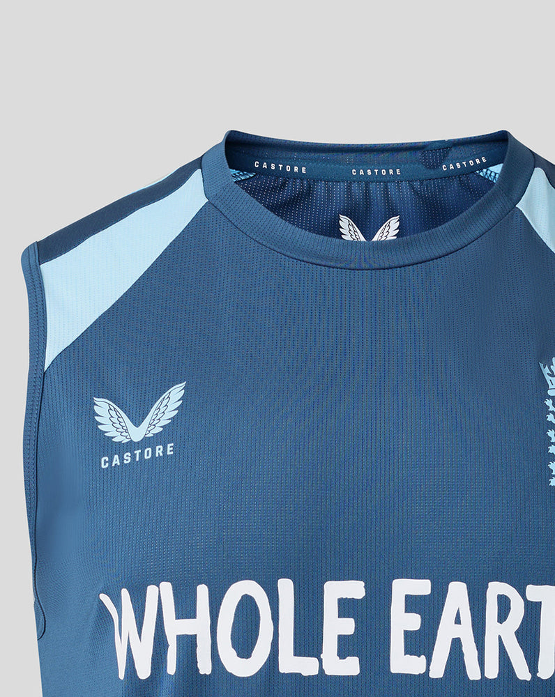 England Cricket Men's 26/27 Training Sleeveless T-Shirt