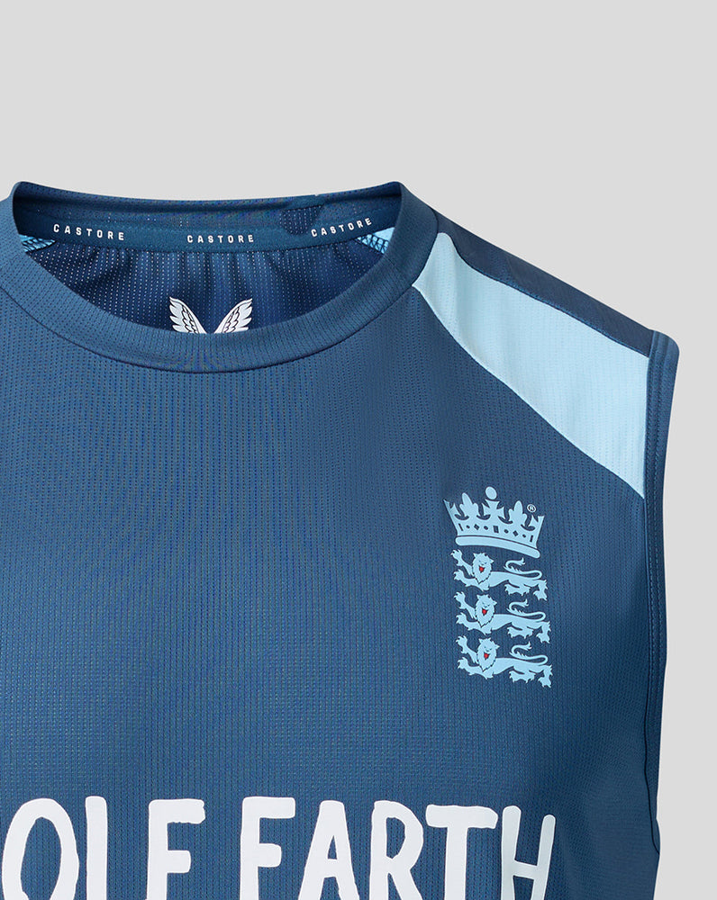 England Cricket Men's 26/27 Training Sleeveless T-Shirt