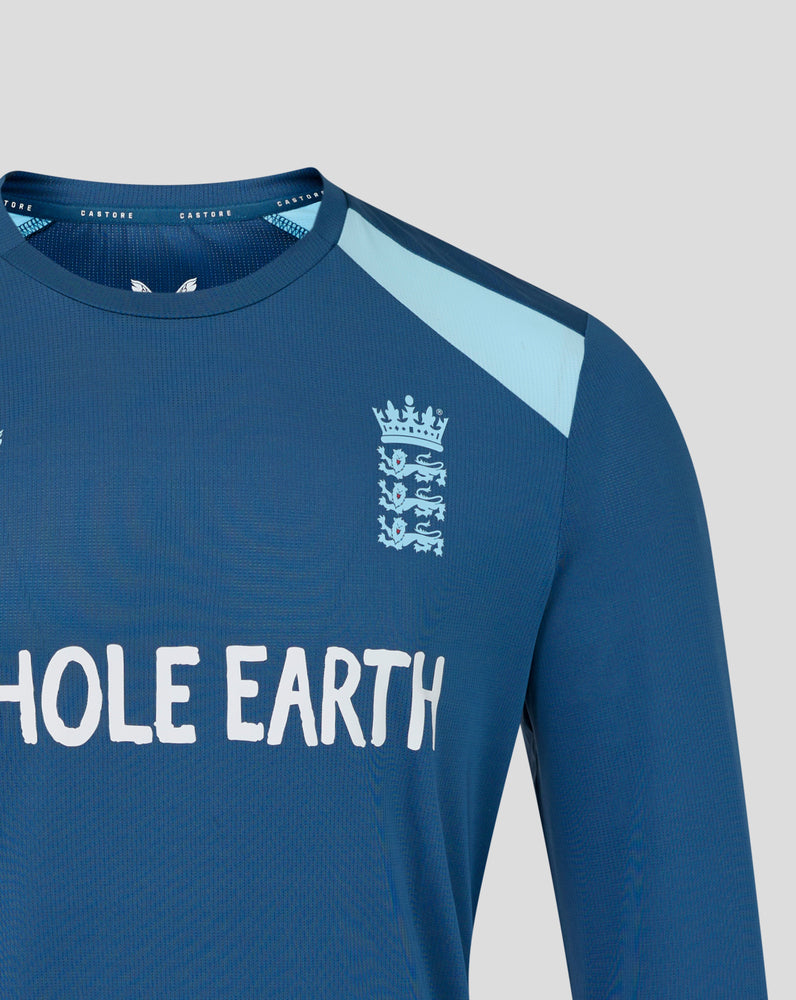 England Cricket Men's 26/27 Training Long Sleeve T-Shirt