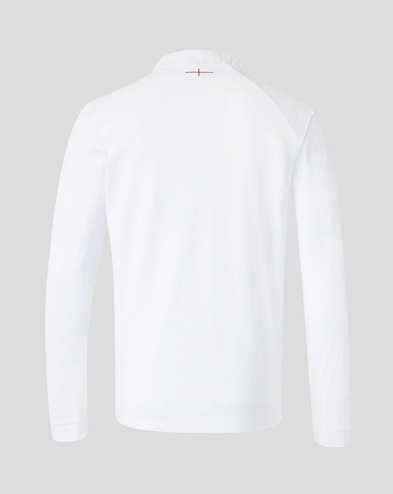 White shirt on a light gray background