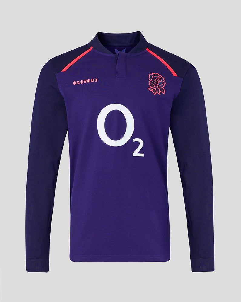 England Rugby 26/27 Women's Alternate Classic Long Sleeve Shirt - Rhodonite