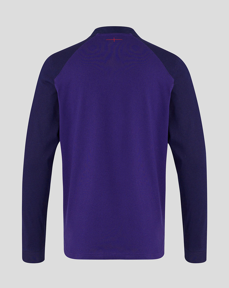 England Rugby 26/27 Men's Alternate Classic Long Sleeve Shirt - Rhodonite